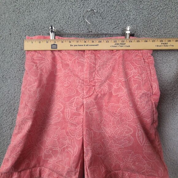 Vineyard Vines Men's 34 Breaker Shorts Salmon Floral Pattern 9 inch Inseam Pink - Picture 6 of 6